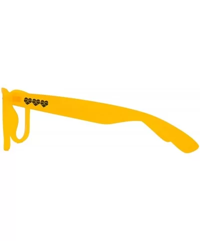 Glow In The Dark Diffraction Glasses - Rave Festival Glasses - Orange - CN18KKW3E5G $8.92 Square