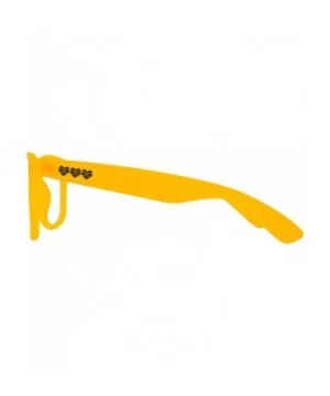 Glow In The Dark Diffraction Glasses - Rave Festival Glasses - Orange - CN18KKW3E5G $8.92 Square