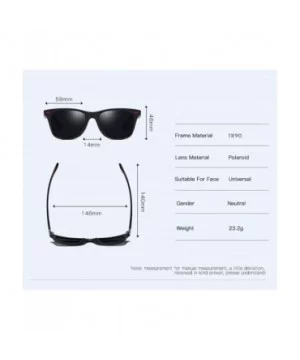 Sunglasses Polarizing sunglasses for men and women - B - CT18QQ2CWWC $33.51 Aviator