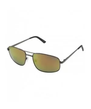 Men's DeSoto Polarized Aviator Sunglasses - Shiny Silver - C718MCNDC3C $15.13 Aviator