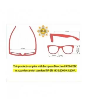 100% UV Protection Wholesale Multi PACK Unisex 80'S Retro Style Promotional Sunglasses - Red 10-pack - CP185SDO3KQ $10.65 Square