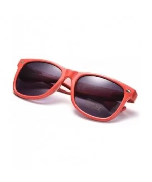 100% UV Protection Wholesale Multi PACK Unisex 80'S Retro Style Promotional Sunglasses - Red 10-pack - CP185SDO3KQ $10.65 Square