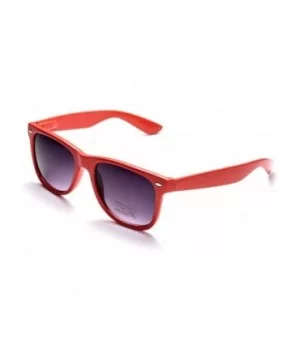 100% UV Protection Wholesale Multi PACK Unisex 80'S Retro Style Promotional Sunglasses - Red 10-pack - CP185SDO3KQ $10.65 Square