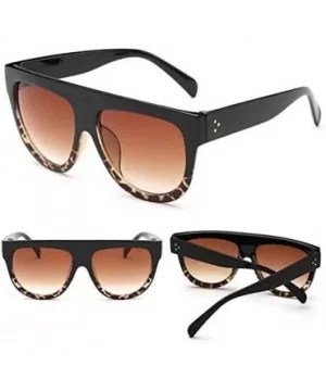 Men Women Sunglasses Outdoor Vintage Square Mirrored Eyewear Glasses for 100% UV Protection - E - CP18O9XUNXI $5.80 Sport