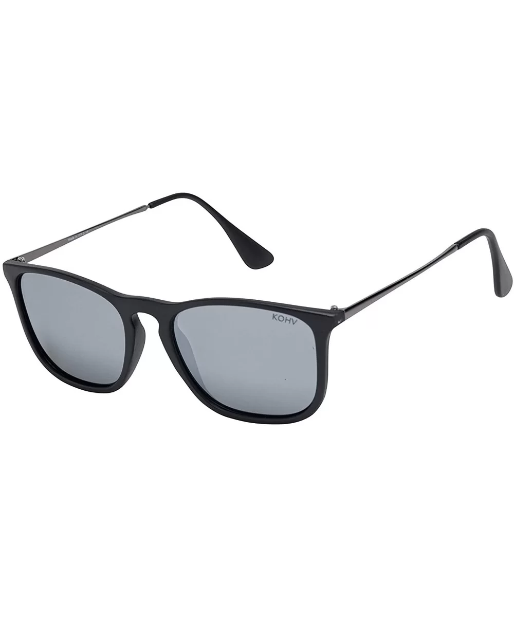 Matte Gunmetal Polarized Sunglasses - CG18GQT95W9 $17.78 Round