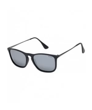 Matte Gunmetal Polarized Sunglasses - CG18GQT95W9 $17.78 Round