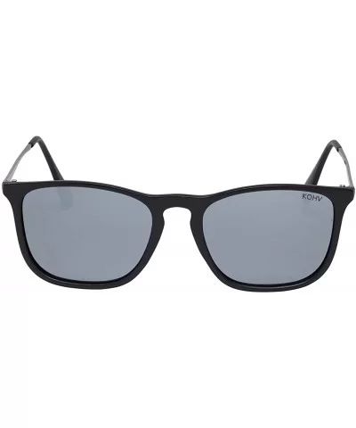 Matte Gunmetal Polarized Sunglasses - CG18GQT95W9 $17.78 Round