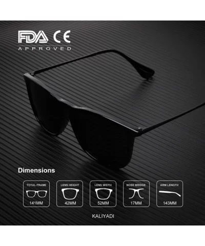 Polarized Sunglasses for Men and Women Matte Finish Sun glasses Color Mirror Lens 100% UV Blocking - C6194GH7S6S $8.20 Round