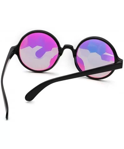 Festivals Kaleidoscope Glasses Rainbow Prism Sunglasses Goggles Party Shades Summer Eyewear - CJ18TGMIGYW $24.05 Goggle