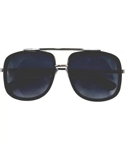 PERFECT MATCH MEN WOMEN CLASSIC PILOT SUNGLASSES - Black - CJ18H34Z3OO $4.31 Wayfarer