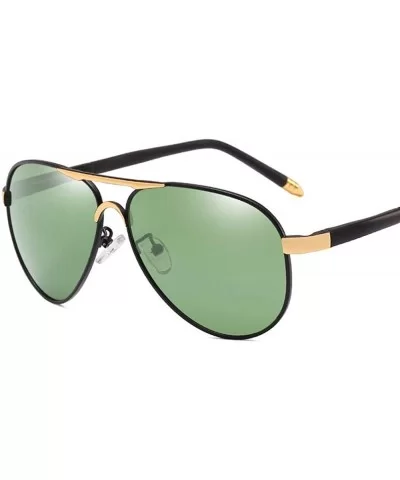 Men's Sunglasses- Men's Driving UV Protection Sunglasses- Outdoor Sports Glasses - Green - CM18SZYN76A $18.41 Sport