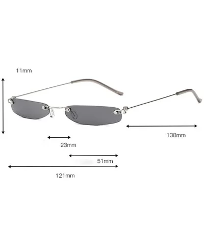 Fashion Polarized Sunglasses - REYO Vintage Transparent Small Frame Sunglasses Retro Eyewear For Men/Women - G - CH18NW93ZA9 ...