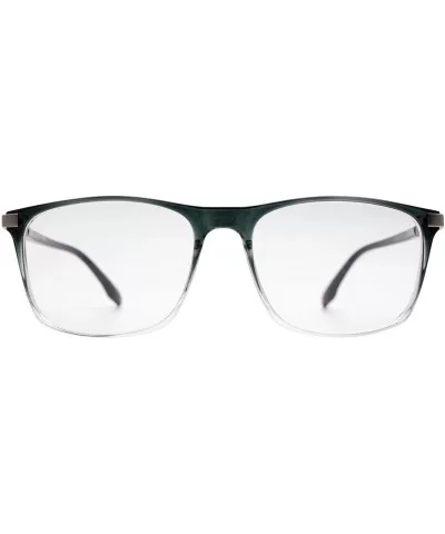 Eyeglasses 3001 Trendy Square - for Womens-Mens 100% UV PROTECTION - Darkgreen - CK192TCWW2Q $25.66 Square