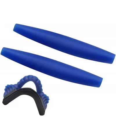 Replacement Earsocks & Nosepieces Rubber Kits M Frame Sunglass - Blue - CY18TT40EYE $8.66 Rectangular