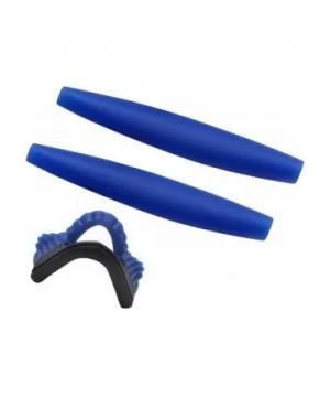 Replacement Earsocks & Nosepieces Rubber Kits M Frame Sunglass - Blue - CY18TT40EYE $8.66 Rectangular