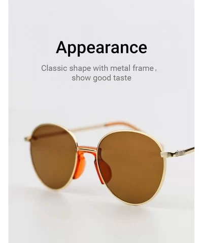 Sunglasses Simple Style for Women with Tinted Lenses UV400 Protection - 01-brown - CJ18SMT5GQN $9.05 Oversized