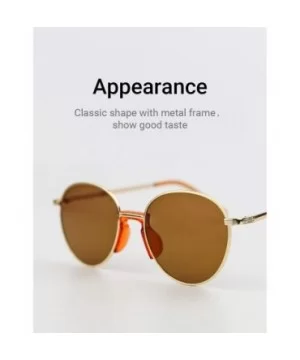 Sunglasses Simple Style for Women with Tinted Lenses UV400 Protection - 01-brown - CJ18SMT5GQN $9.05 Oversized