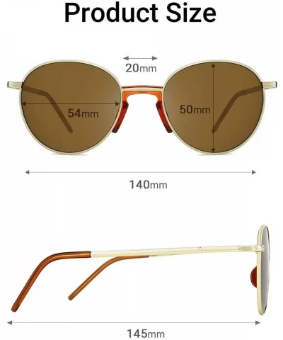 Sunglasses Simple Style for Women with Tinted Lenses UV400 Protection - 01-brown - CJ18SMT5GQN $9.05 Oversized