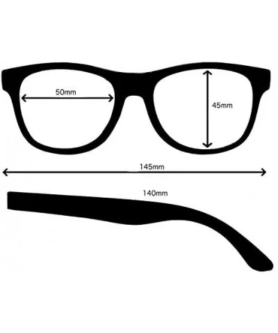 Classic Unisex Sunglasses Durable Semi-Rimless Half Frame Black - Black Matte Frame/ Silver Rimmed/ Black Lens - C818GN8NO9I ...