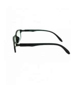 TR90 Readers Flexie Reading Glasses 1291RT - Matte Black - CM12FLE6PMD $14.34 Oval