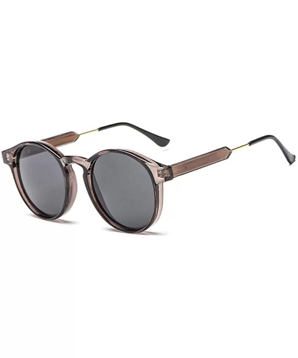 Sunglasses Retro Personality Cat Eye HD Lens Travel Outdoor Shopping Sun 1 - 2 - C218YZWW2EM $6.64 Aviator