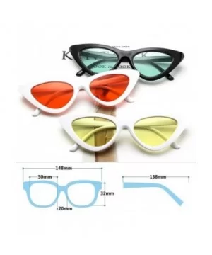 Cat Eye Sunglasses Vintage Mod Style Retro Sunglasses - White Mercury - C718CMWX264 $11.12 Cat Eye