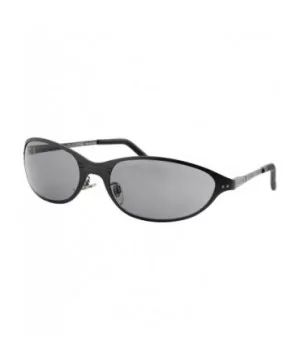 Sunglasses for Men Sport Durable Oval Metal Frame Stylish Trendy - Black Metal Frame/ Mirrored Grey Lens - CU18LY0NZH8 $7.48 ...