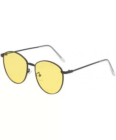 Simple Sunglasses Classic Sunglasses Metal Sunglasses Man Women Sunglasses - C - CO18TN7CDX6 $5.07 Wrap