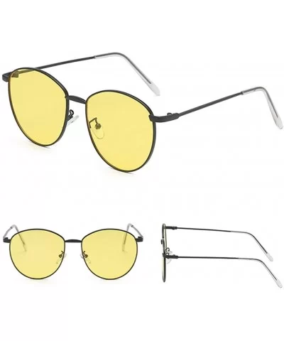 Simple Sunglasses Classic Sunglasses Metal Sunglasses Man Women Sunglasses - C - CO18TN7CDX6 $5.07 Wrap