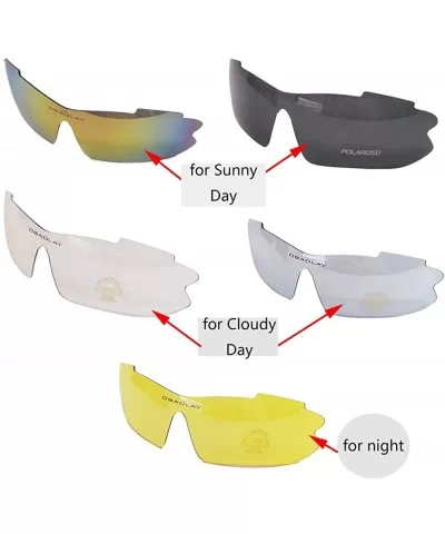 Polarization Eyewear Sunglasses for Men/Women UV Protection Sunglasses Sports Glasses Driving Sunglasses - White - CD18UL0E7C...