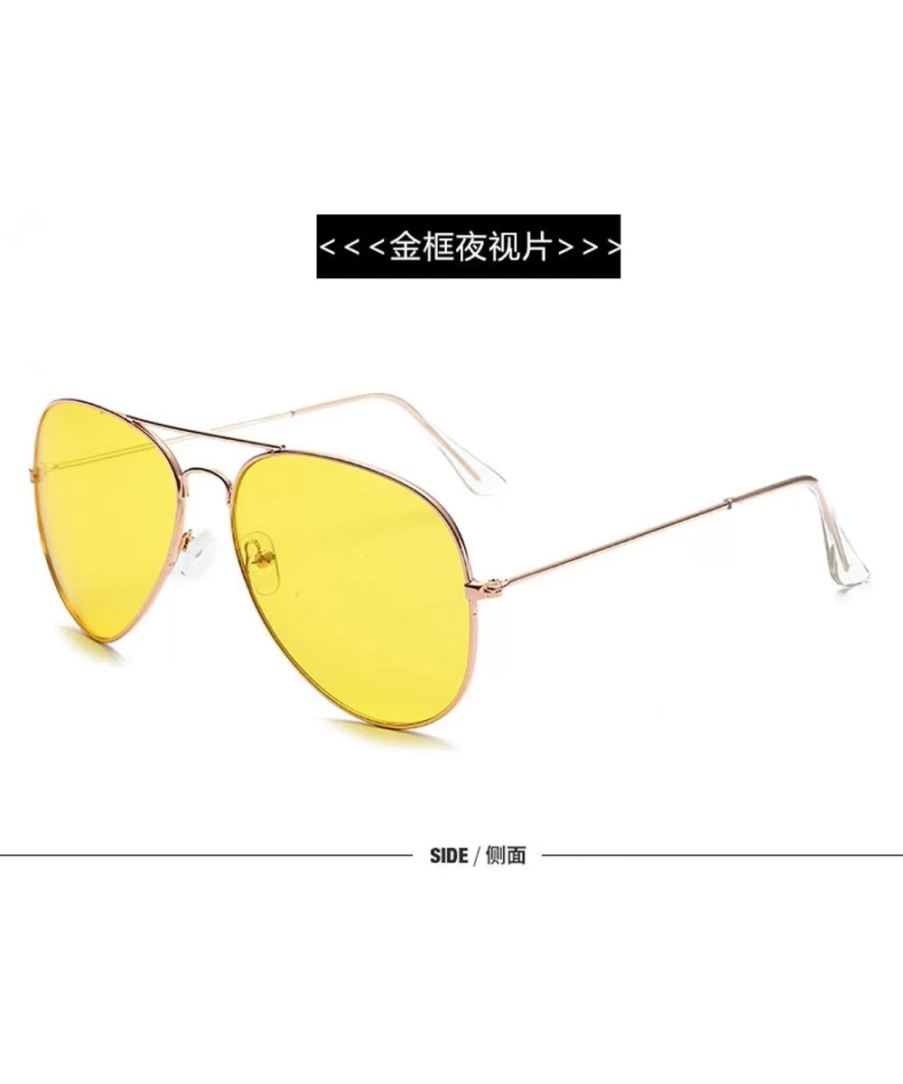 Sunglasses colorful two-color Sunglasses dazzling ocean film sunglasses sunglasses - CV18AZALIM3 $35.64 Goggle