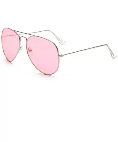 Sunglasses colorful two-color Sunglasses dazzling ocean film sunglasses sunglasses - CV18AZALIM3 $35.64 Goggle