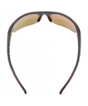 Unisex Sports Bifocal Half Rimless Sunglasses For Running Fishing - Brown - CA18CKZN0DX $14.20 Rimless