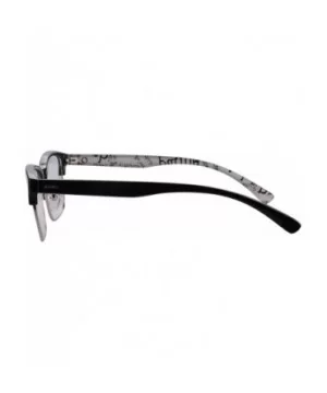 Men's TR90 Frame Progressive Multi focus Computer Readers Glasses-M018 - C2 Black&white - C118QL3R6A8 $15.01 Rectangular