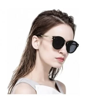 Colorful retro sunglasses - Black Color - CS18GTSLWXX $23.61 Square