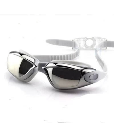 Youth Children Goggles Outdoor Sports Essential Swimming Goggles Anti-Fog Myopia Swimming Goggles - Gray - CI18YYY7203 $24.54...