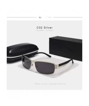 Classic Polarized Oculos Fashion Men Women Sunglasses UV400 Y1606 C1BOX - Y1606 C2box - CQ18XE0R7WY $14.03 Oversized