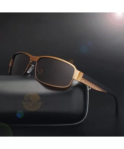 Classic Polarized Oculos Fashion Men Women Sunglasses UV400 Y1606 C1BOX - Y1606 C2box - CQ18XE0R7WY $14.03 Oversized