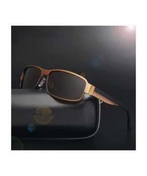 Classic Polarized Oculos Fashion Men Women Sunglasses UV400 Y1606 C1BOX - Y1606 C2box - CQ18XE0R7WY $14.03 Oversized