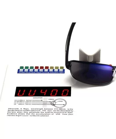 Classic Polarized Oculos Fashion Men Women Sunglasses UV400 Y1606 C1BOX - Y1606 C2box - CQ18XE0R7WY $14.03 Oversized