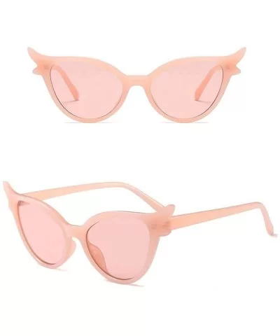 Polarized Cute Cat Eye Sunglasses for Women - Classic Oval Mirrored Lens - UV400 for Driving Fishing by 2DXuixsh - CJ18S7SIUY...