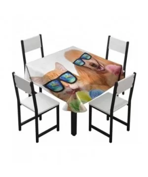 Pink Rectangular Tablecloth Sunglasses Artwork Beautiful Pattern - Color08 - CH197RGC7IL $35.13 Rectangular