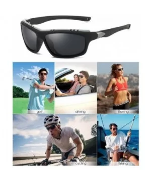 Over glasses sunglasses Polarized/fit over Prescription Glasses Driver sunglasses - 1black - CL1803W37LD $8.64 Sport