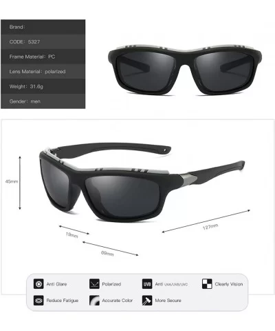 Over glasses sunglasses Polarized/fit over Prescription Glasses Driver sunglasses - 1black - CL1803W37LD $8.64 Sport