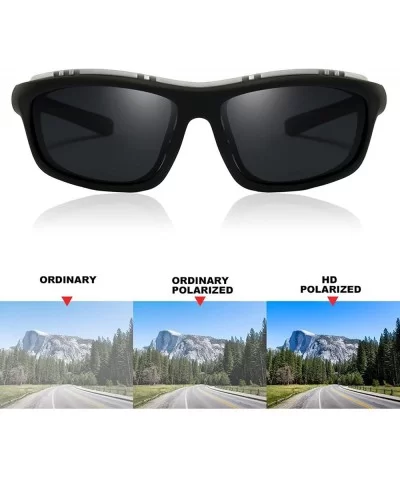 Over glasses sunglasses Polarized/fit over Prescription Glasses Driver sunglasses - 1black - CL1803W37LD $8.64 Sport