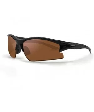 2 Epoch Golf Sport Sunglasses Black w/High Clarity Green & Black w/Amber Lens - CP18G527T78 $23.21 Wrap