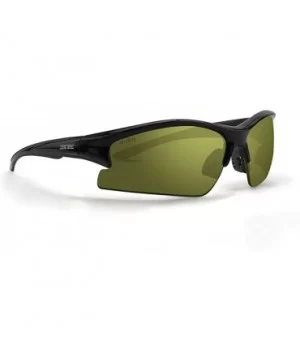 2 Epoch Golf Sport Sunglasses Black w/High Clarity Green & Black w/Amber Lens - CP18G527T78 $23.21 Wrap