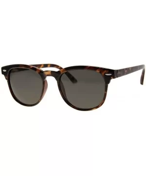 Content Square Sunglasses - Tortoise - C618WC2G40U $12.60 Square