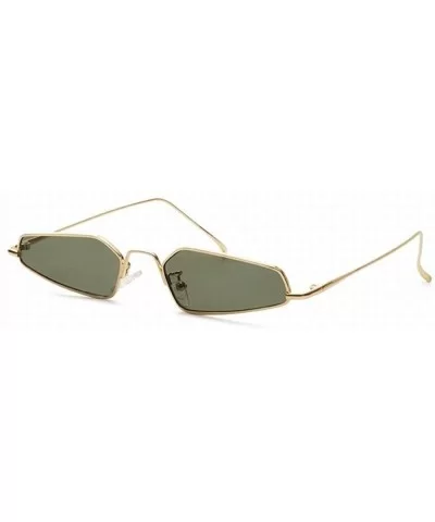 Personality Metal Sunglasses Fashion Hipsters Sunglasses Women - Style 4 - CT18UGIWNOG $17.00 Goggle