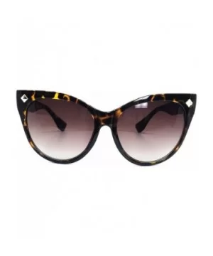 Oversize Designer Sunglasses - Leopard Brown - CR18E4DO58Z $17.01 Oversized